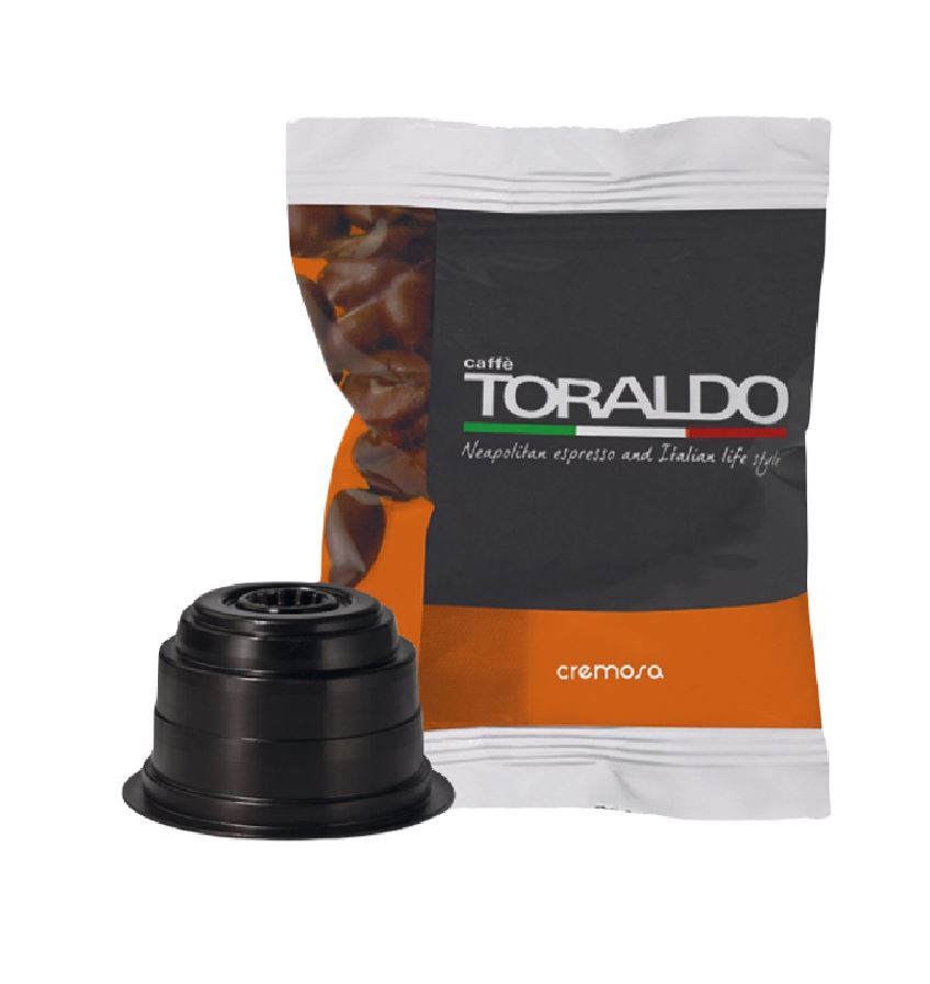 Toraldo Miscela Cremosa 100 Pz. compatibili Caffitaly ®