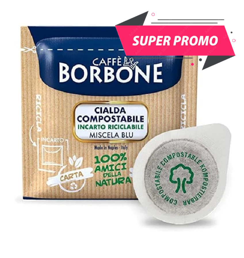Caffè Borbone Cialde ESE miscela BLU 400pz.