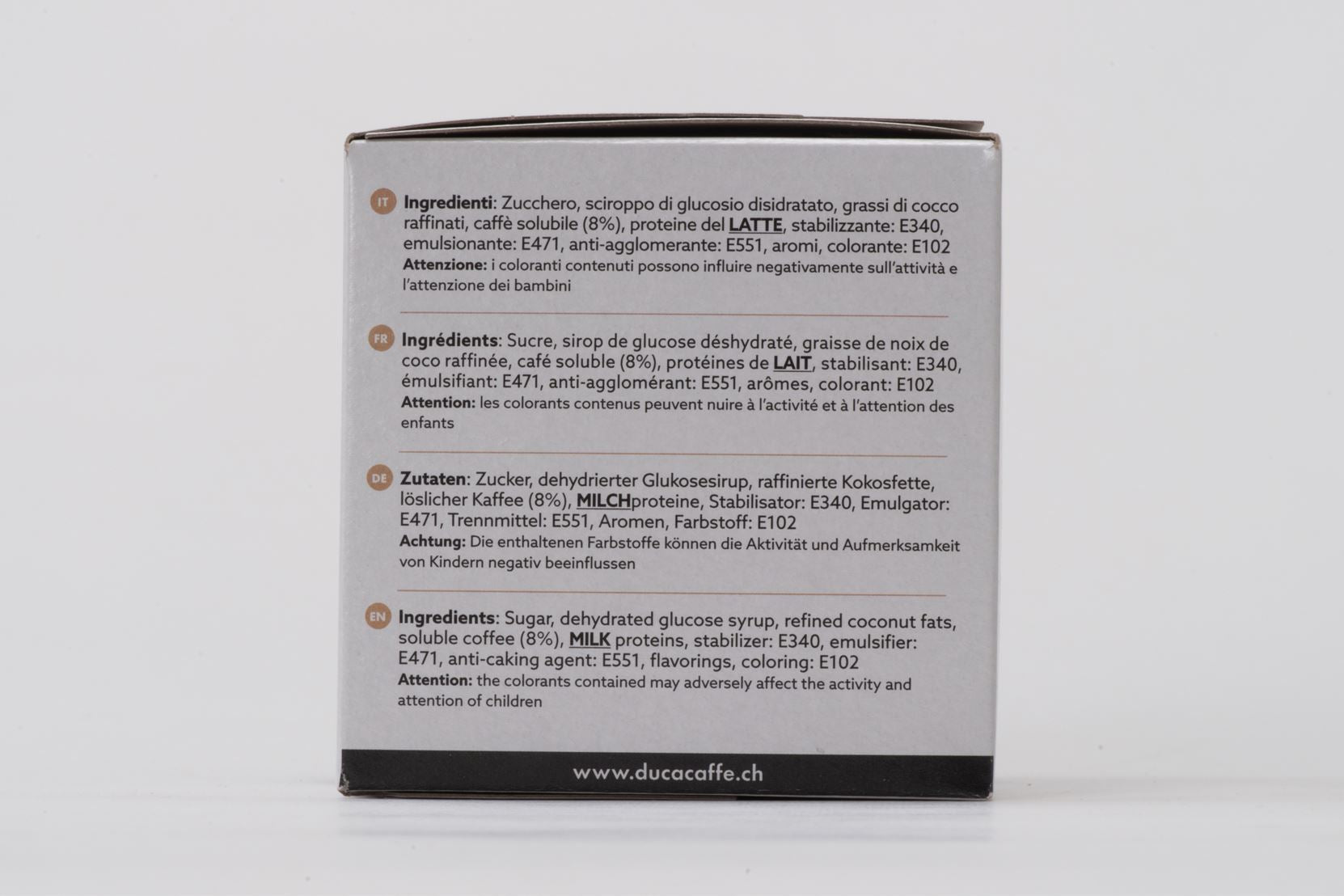 Capsule Duca Caffè compatibili Nespresso® CAFFE' AL PISTACCHIO 10pz.