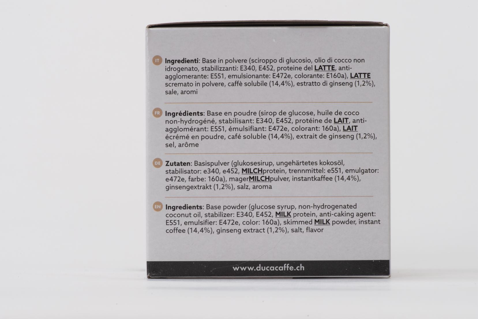 Capsule Duca Caffè compatibili Dolce Gusto ® GINSENG AMARO 8 pz.