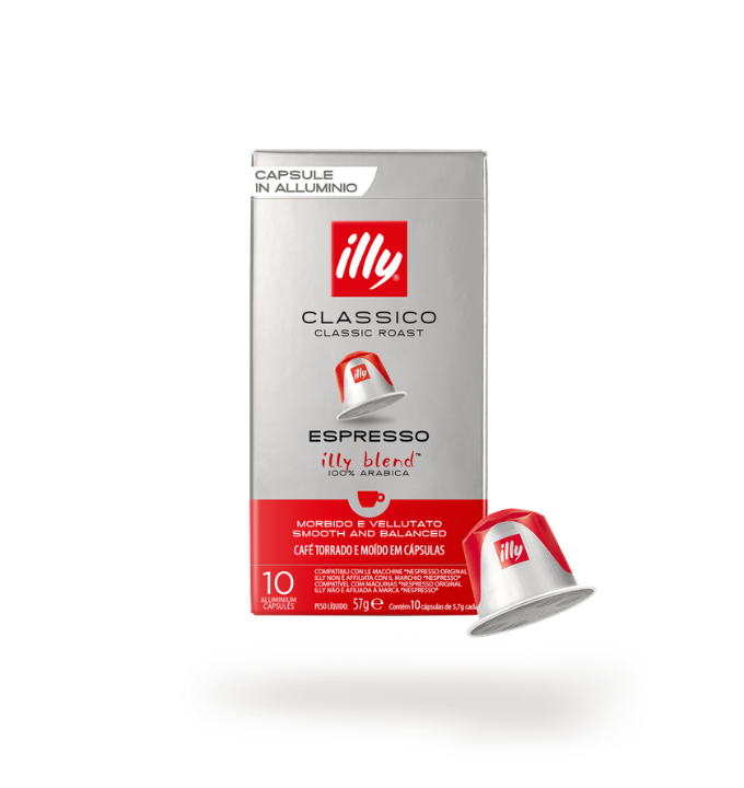 Illy Capsule in alluminio compatibili Nespresso – Classico