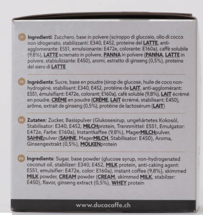 Duca Capsule Compatibili Nescafè Dolce Gusto – Ginseng Dolce