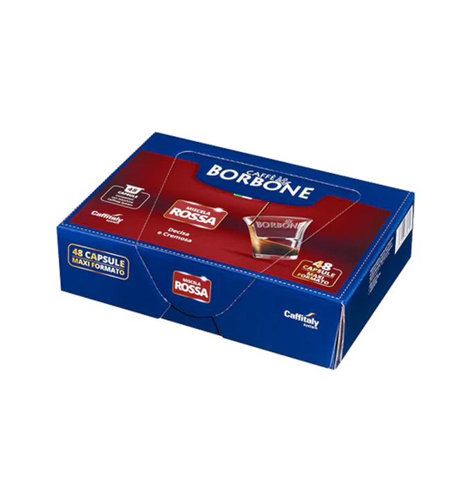 Caffè Borbone Miscela ROSSA 48 Pz. compatibili Caffitaly ®