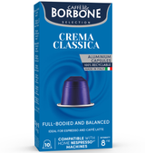 Borbone Capsule Compatibili Nespresso Alluminio – Miscela Crema Classica