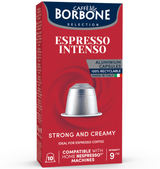 Borbone Capsule Compatibili Nespresso Alluminio – Miscela Espresso Intenso