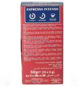 Borbone Capsule Compatibili Nespresso Alluminio – Miscela Espresso Intenso