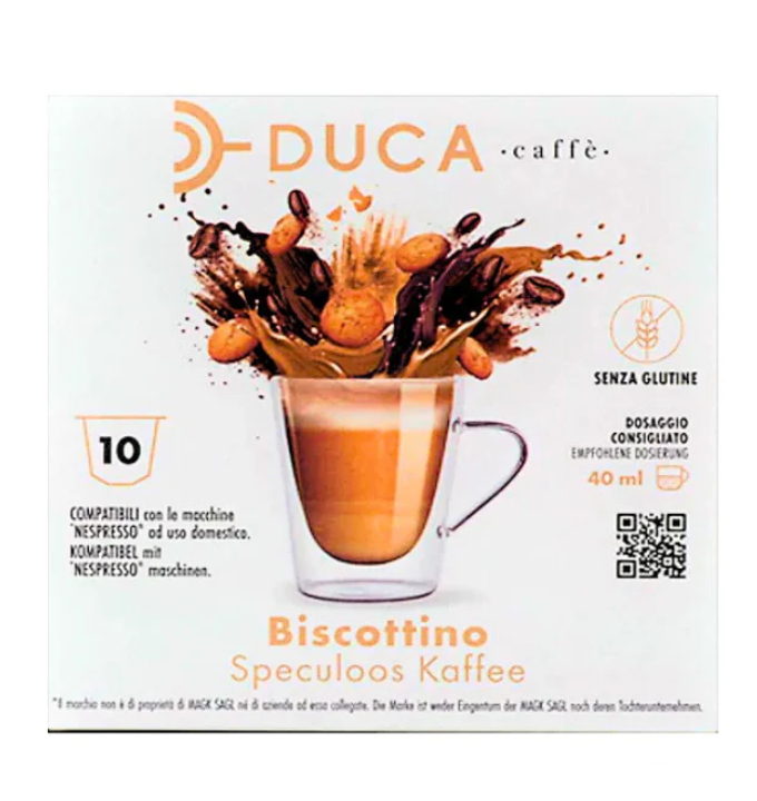 Duca Capsule Compatibili Nespresso – Biscottino