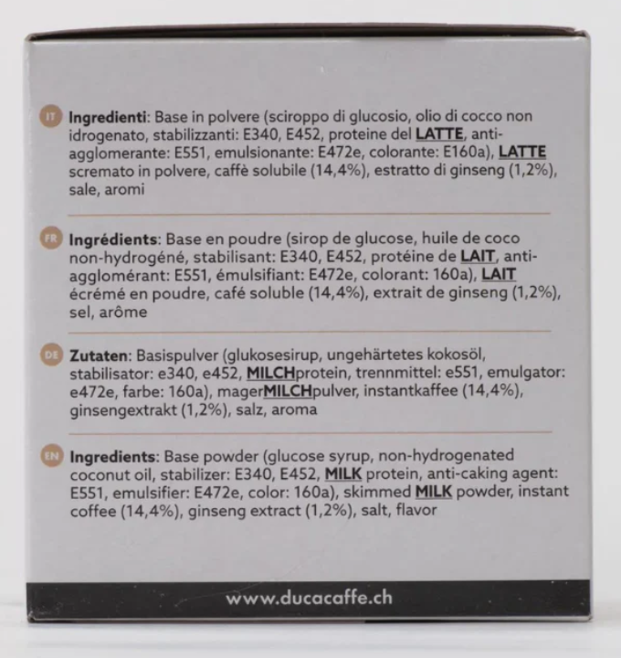 Duca Capsule Compatibili Nescafè Dolce Gusto – Ginseng Amaro