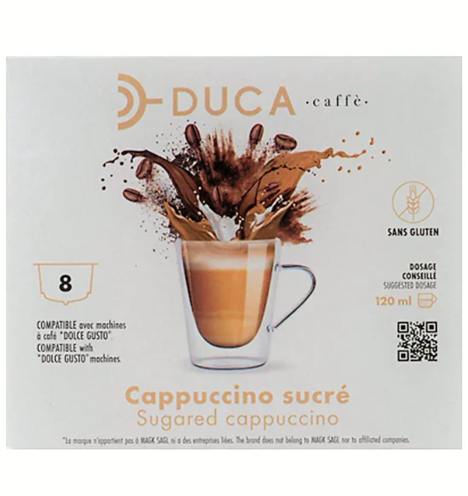 Duca Capsule Compatibile Nescafè Dolce Gusto – Cappuccino