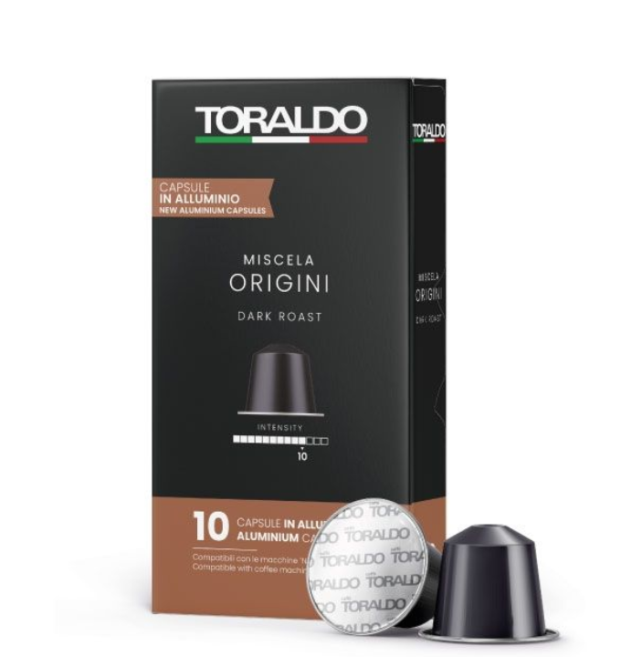 Toraldo Capsule in alluminio compatibili Nespresso –  Origini
