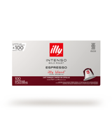Illy Capsule in alluminio compatibili Nespresso – Intenso