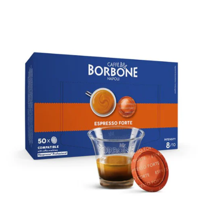 Borbone 50 Cialde Compatibili Nespresso Professional – Forte