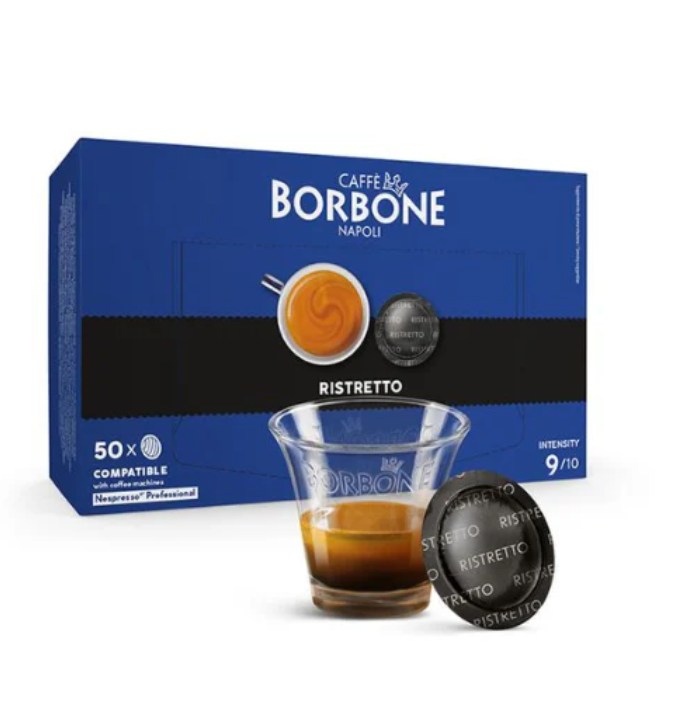 Borbone 50 Cialde Compatibili Nespresso Professional – Ristretto