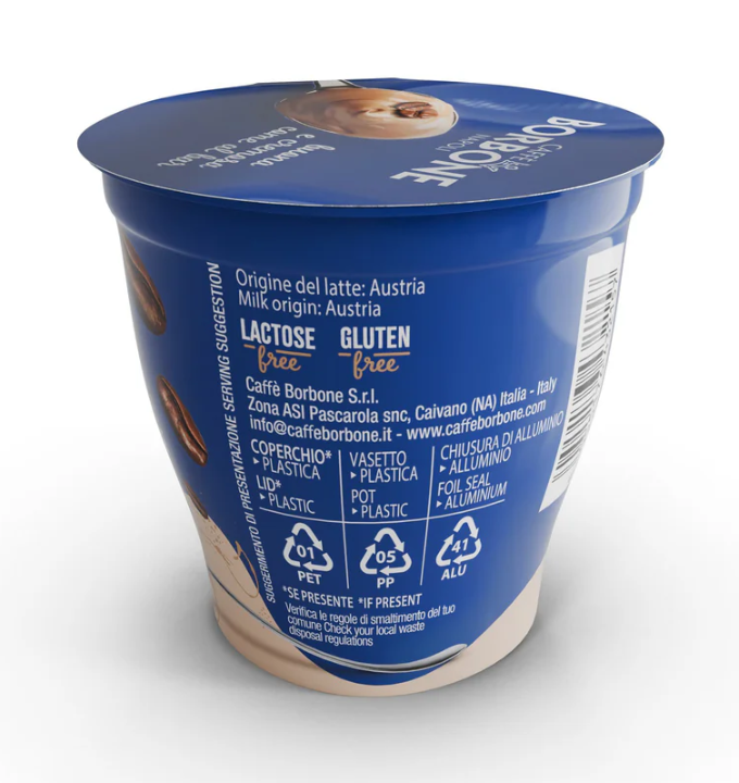 Borbone Crema al Caffè Fredda 125g una porzione