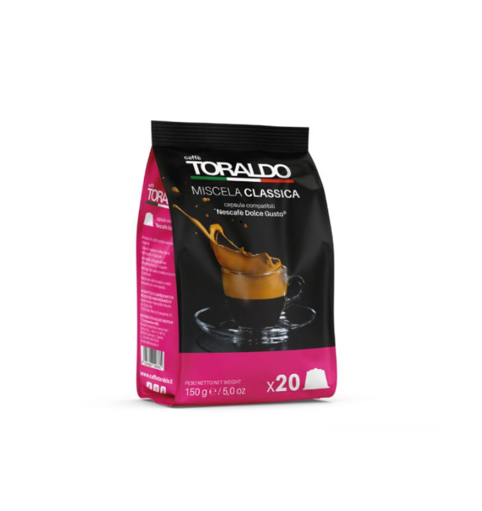 Capsule Toraldo Compatibili Dolce Gusto®* Miscela Classica – 20 Capsule