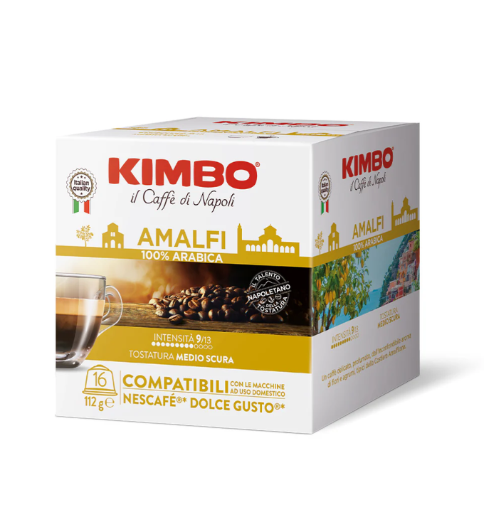 Capsule Kimbo Amalfi compatibili Dolce Gusto® – 16 Capsule