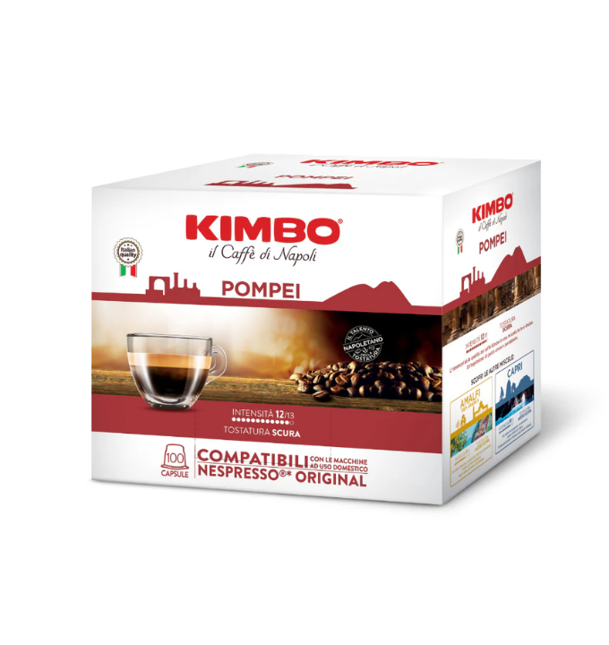 Kimbo Capsule Compatibili con Macchine Nespresso Original – Le Meraviglie del Gusto Pompei