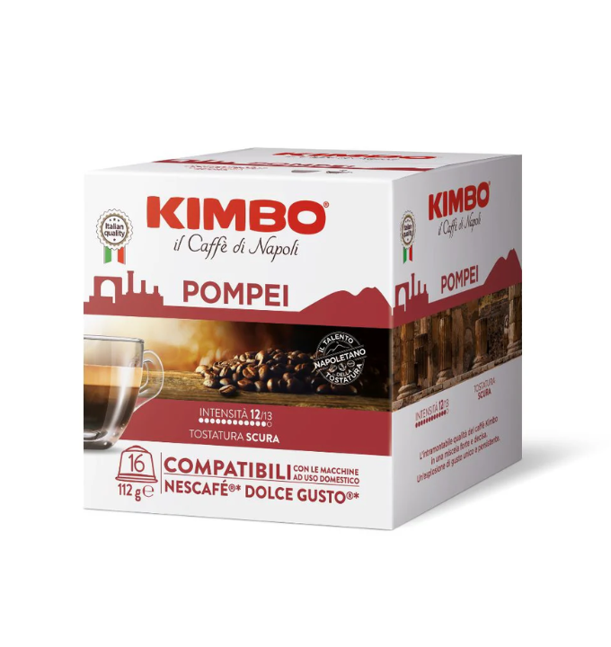 Kimbo Capsule Compatibili con Macchine Nescafè Dolce Gusto - Le Meraviglie del Gusto Pompei