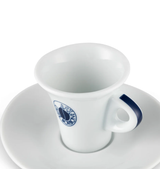 Borbone – Set di 6 Tazze da caffè con piattino