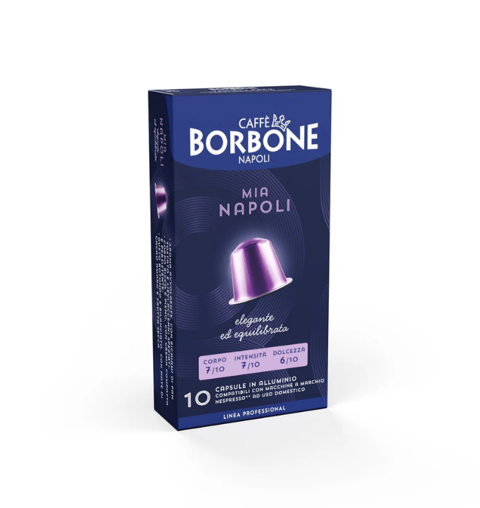 Borbone Capsule Compatibili Nespresso Alluminio – Miscela Mia Napoli