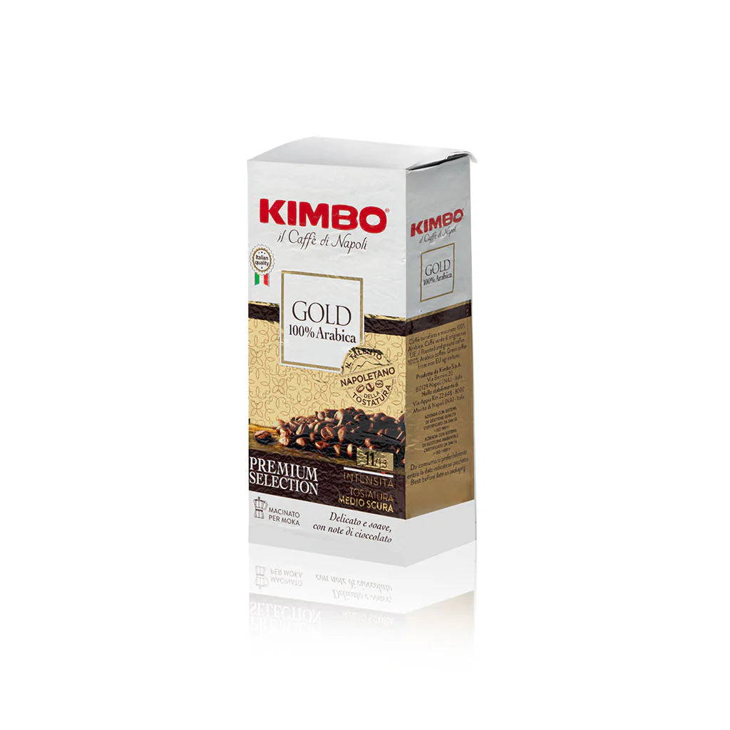 Kimbo Macinato - Gold 100% Arabica