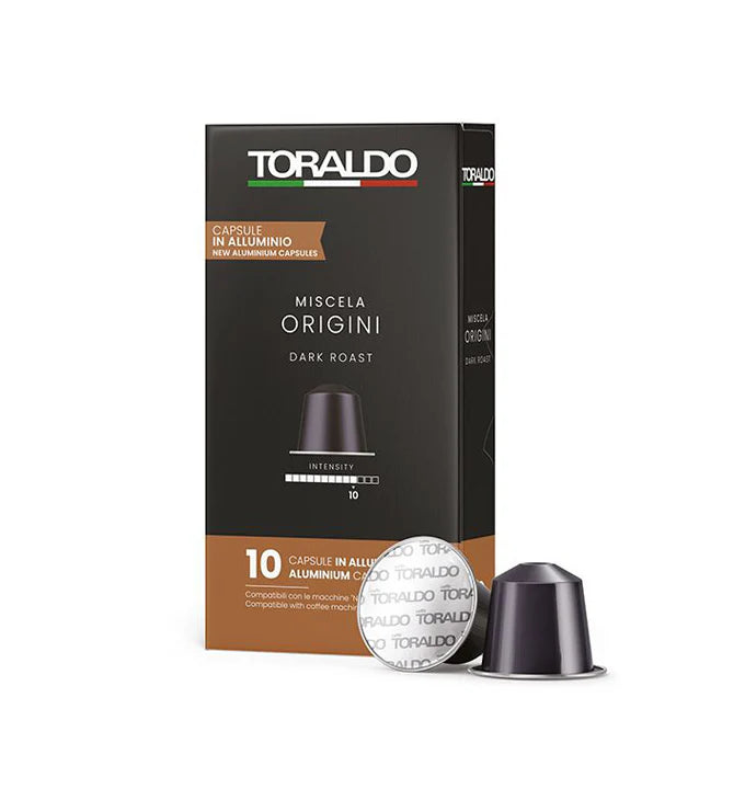 Caffè Toraldo Nespresso Capsule Miscela Origini (100 Capsule Alluminio)