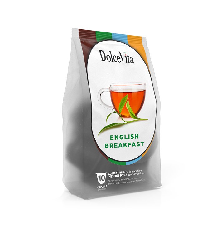 Scatola Dolce Vita Nespresso®* ENGLISH BREAKFAST 100pz..