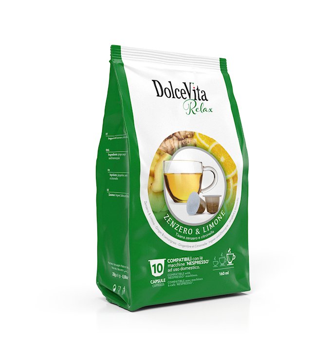 Scatola Dolce Vita Nespresso®* ZENZERO E LIMONE 100pz..