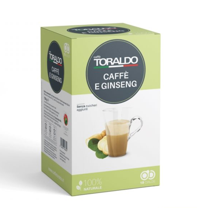 18 Cialde ESE Toraldo - Caffè e Ginseng