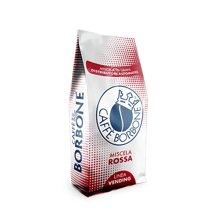 Caffè in grani Miscela Vending Rossa di Caffè Borbone  1 Kg.