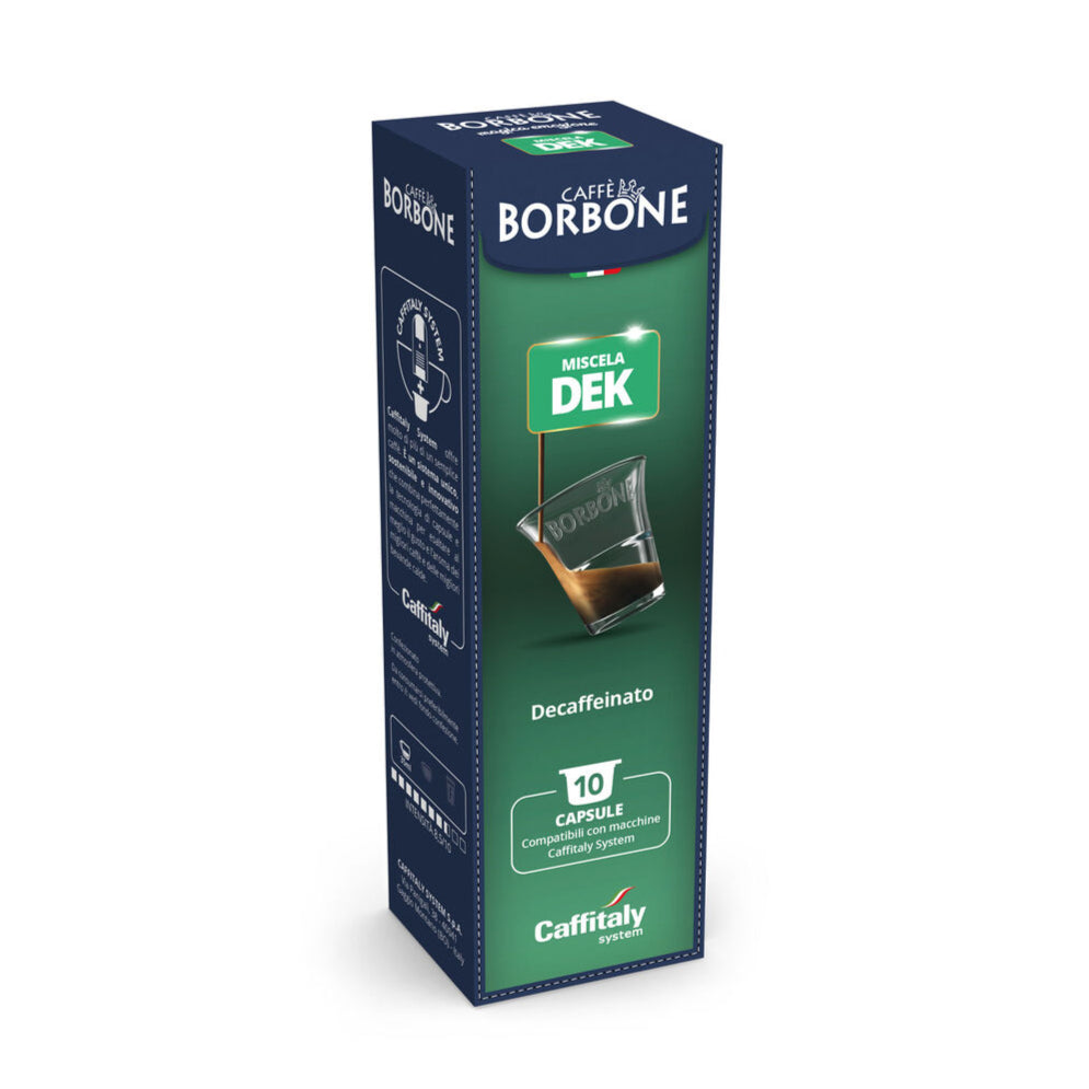 10 Capsule Caffitaly®* - Miscela DEK Caffè Borbone