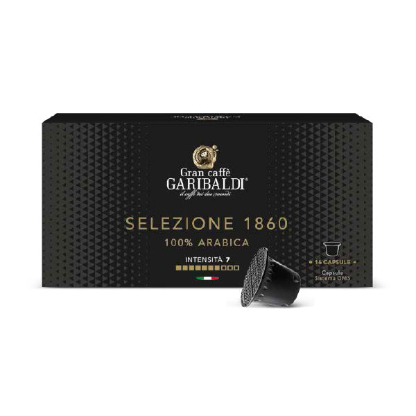 Gran Caffè Garibaldi Selezione 1860 (16 Caps) Compatibili Delizio®