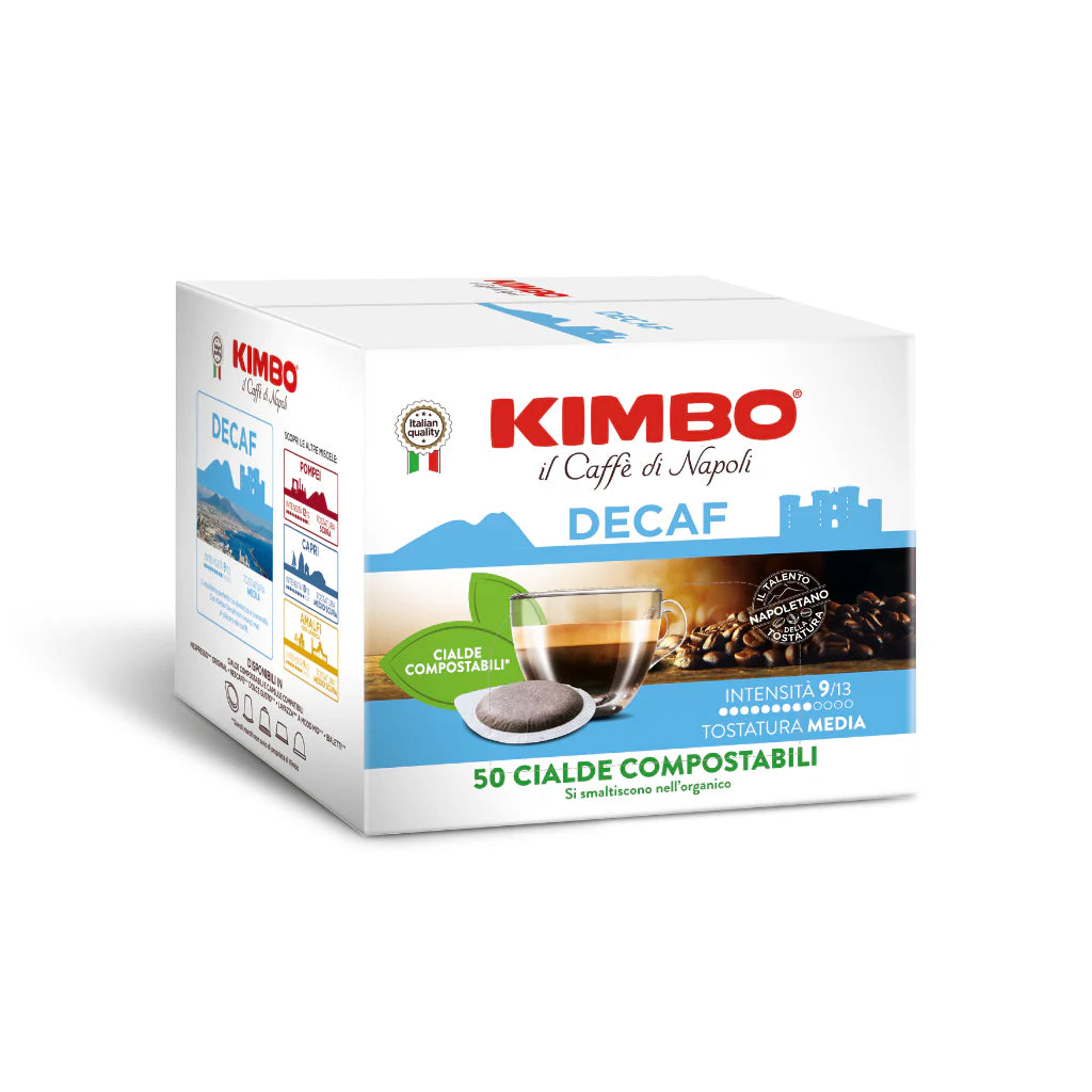 Kimbo 50 Cialde - Le Meraviglie del Gusto Decaf