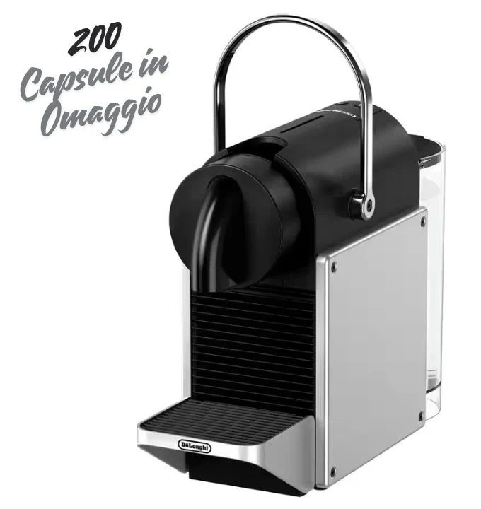 Macchina per caffè a capsule Krups Nespresso Pixie Silver