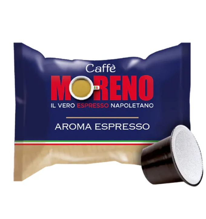 CAFFE MORENO CAPSULE COMPATIBILI NESPRESSO® MISCELA AROMA ESPRESSO 100PZ