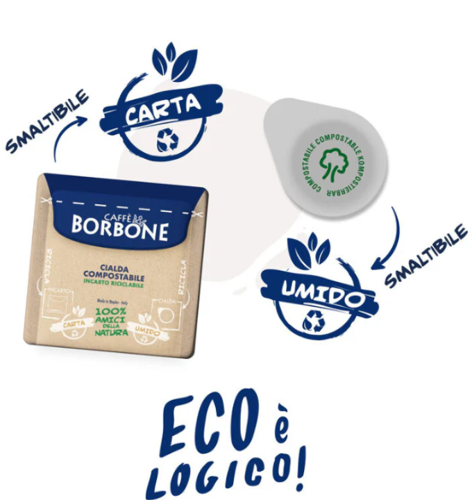 Caffè Borbone Cialde ESE miscela BLU 100pz.