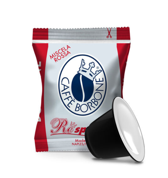 Capsule Borbone Compatibili Nespresso®* Miscela Rossa – 100 Capsule