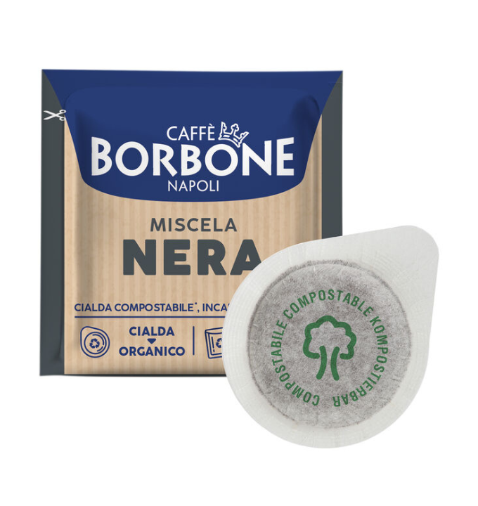 Cialde Borbone Nera ESE 44mm – 100PZ