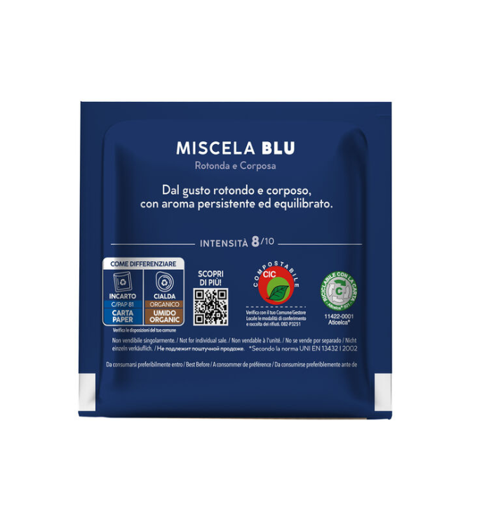 Cialde Borbone Blu ESE 44mm – 100PZ