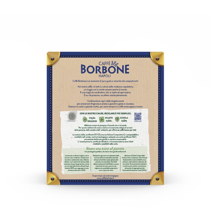 Cialde Borbone Nera ESE 44mm – 100PZ