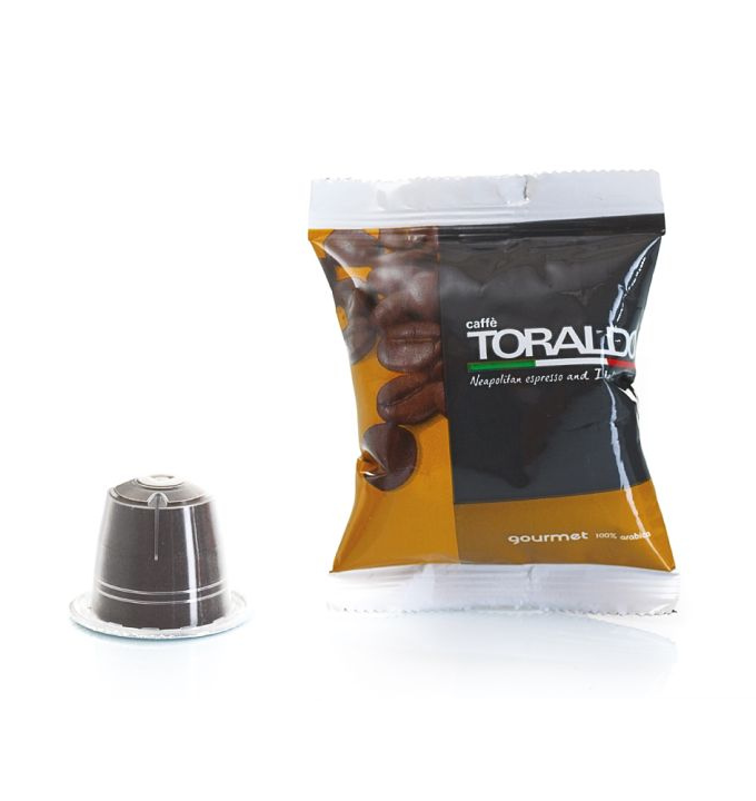 Capsule Toraldo Compatibili Nespresso®* Miscela Gourmet – 100 Capsule