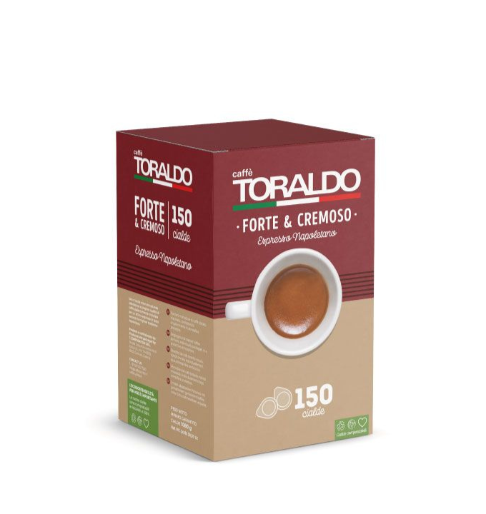 Cialde Toraldo Forte e Cremoso ESE 44mm – 150PZ