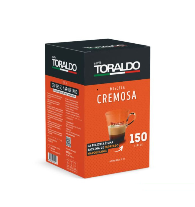 Cialde Toraldo Cremosa ESE 44mm – 150PZ