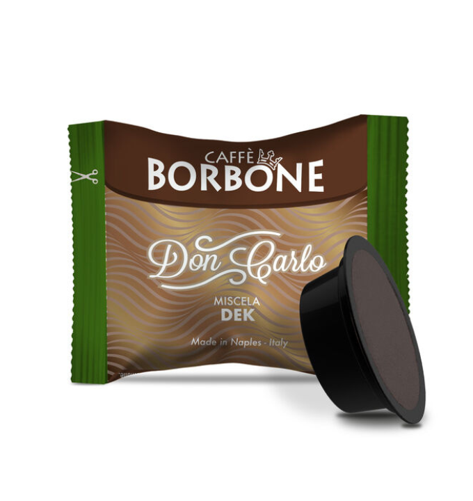100 Capsule Borbone Miscela DEK compatibili Lavazza®* A Modo Mio®*