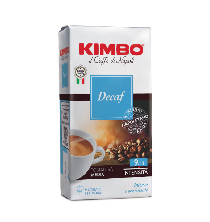 Kimbo Macinato - Espresso Decaf