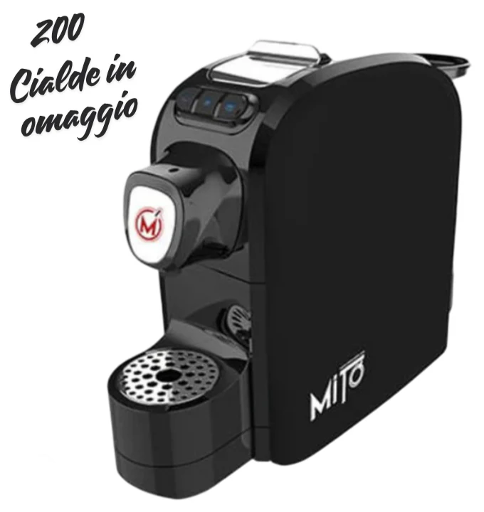 MiTo | macchina caffè a cialde ese| Colore: TOTAL BLACK